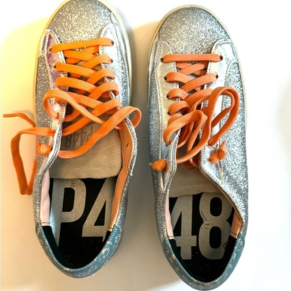 P448 John in Persia silver sparkle size 39 - Picture 5 of 9